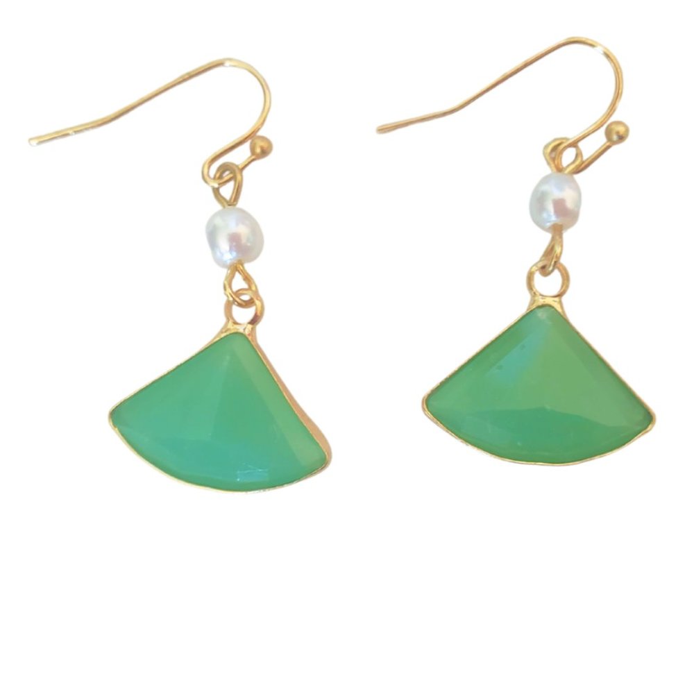 So Lovely Emerald Earrings